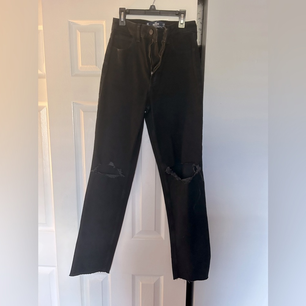 Hollister high rise straight leg jeans